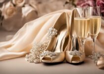 what color shoes for a champagne dress