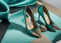 what colour shoes with teal dress